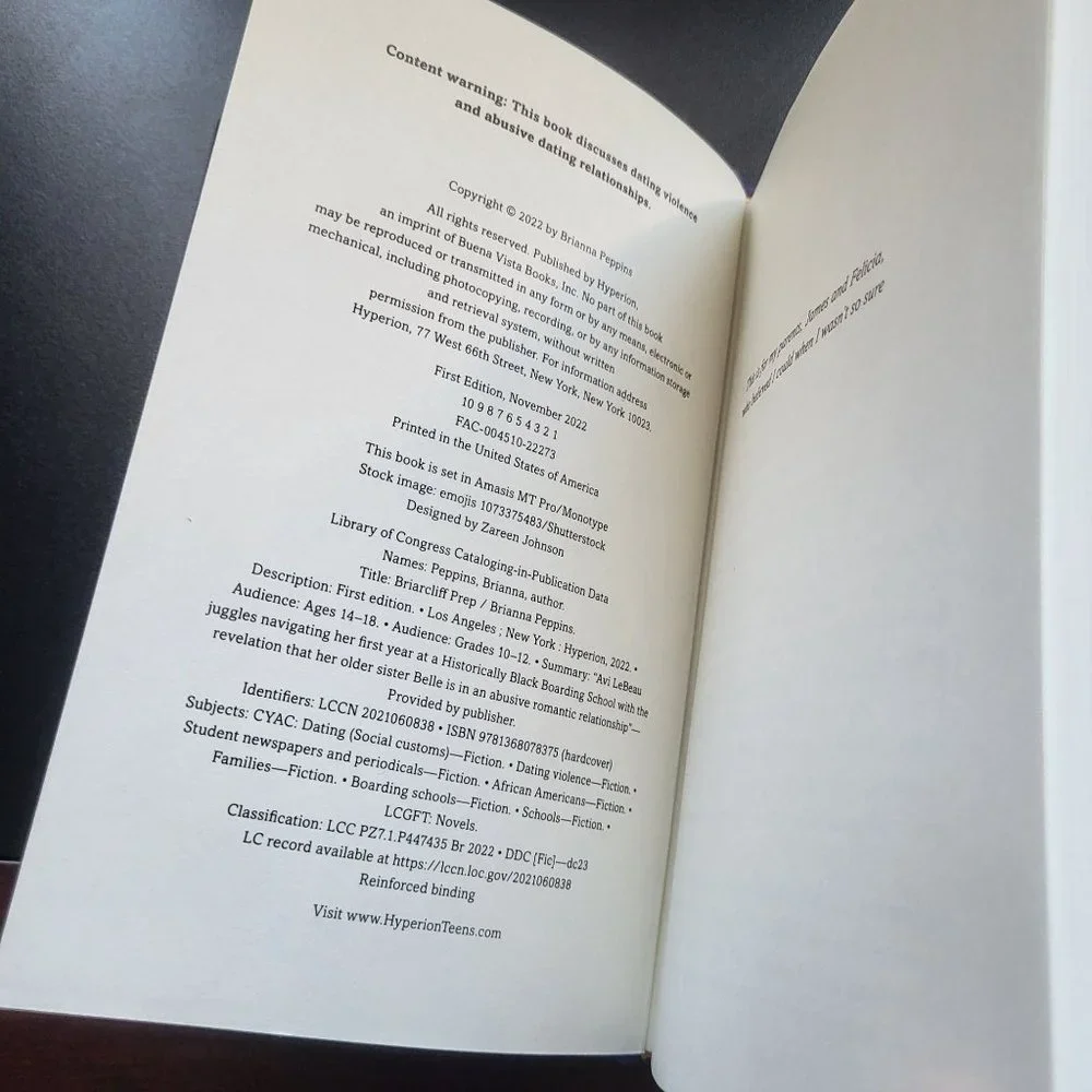 Briarcliff Prep by Brianna Peppins - New - Hardcover - Picture 3 of 5